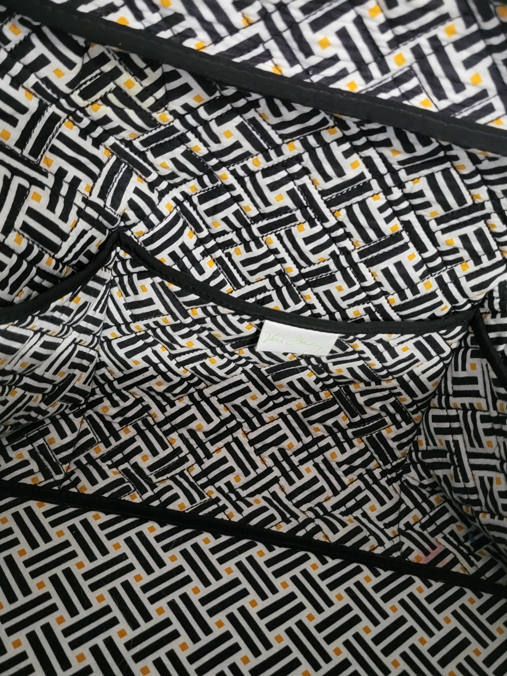 Black Quilted Travel Weekender Bag - Picture 10 of 16